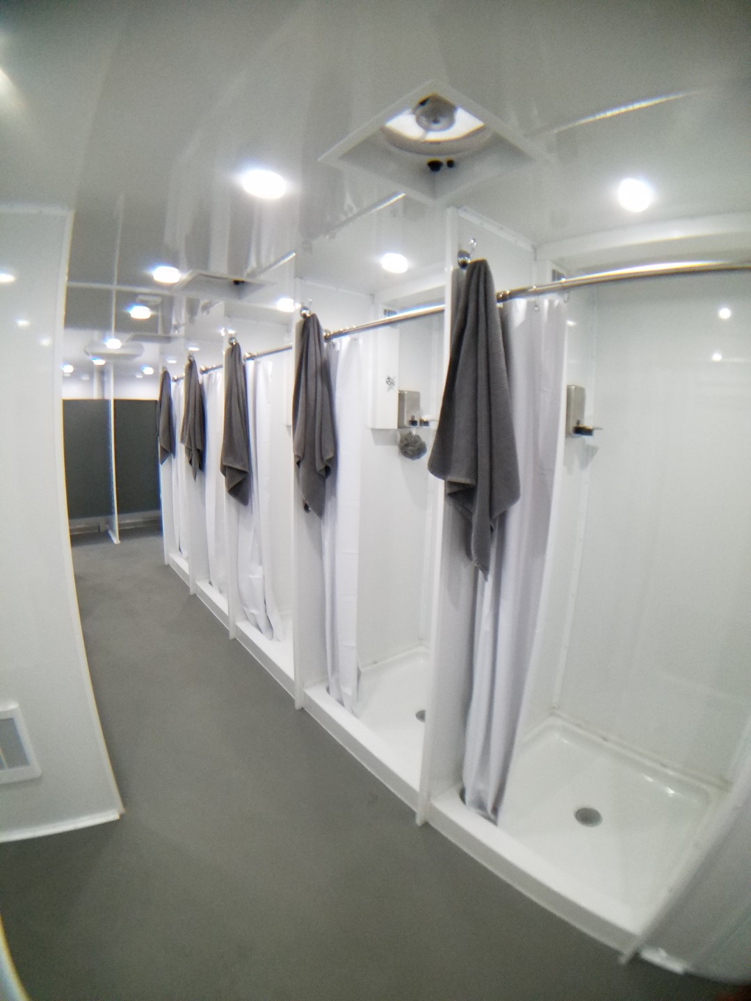 Portable Shower Trailer - Professional portable restroom rental